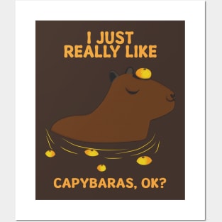 capybaras,ok Posters and Art